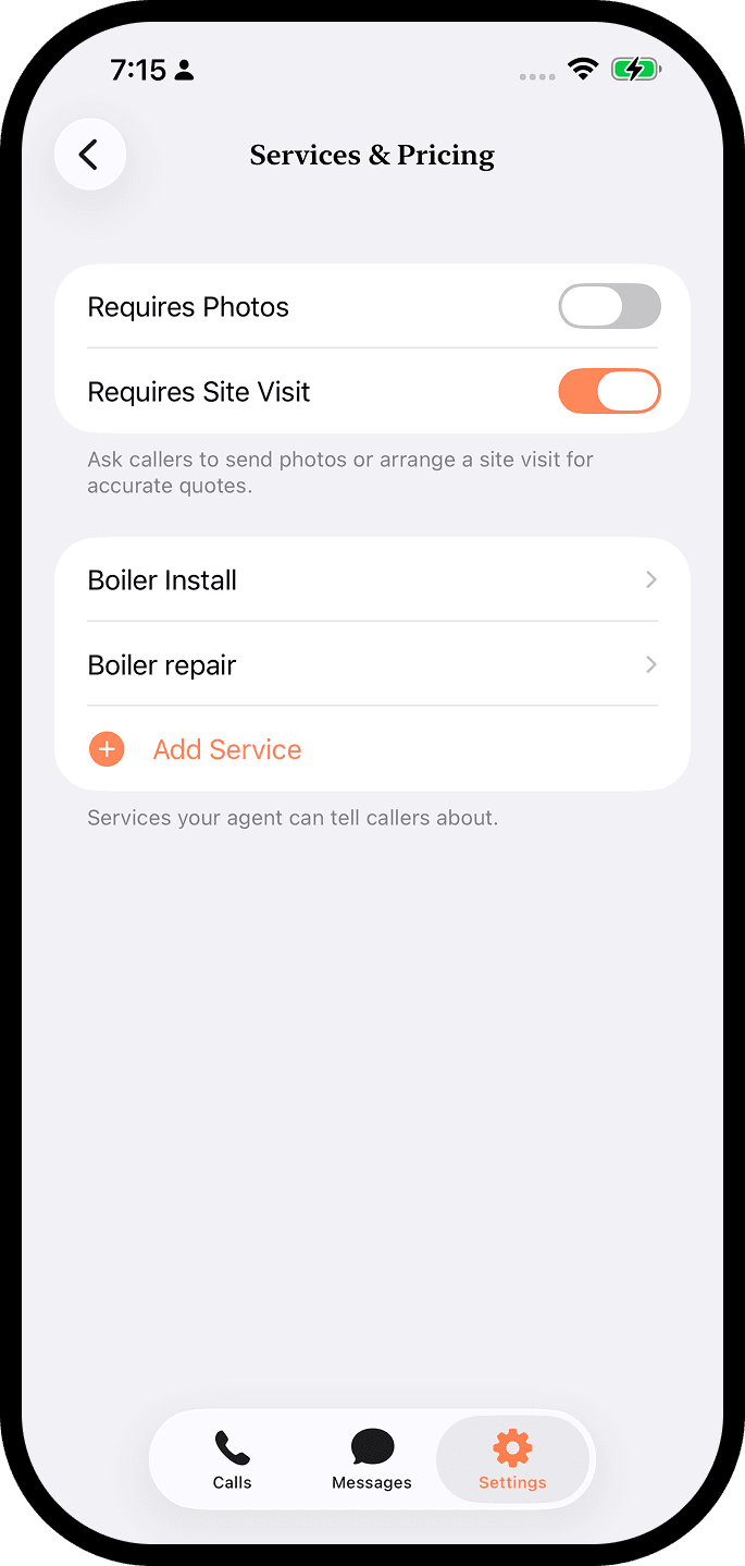 Telphi business line features